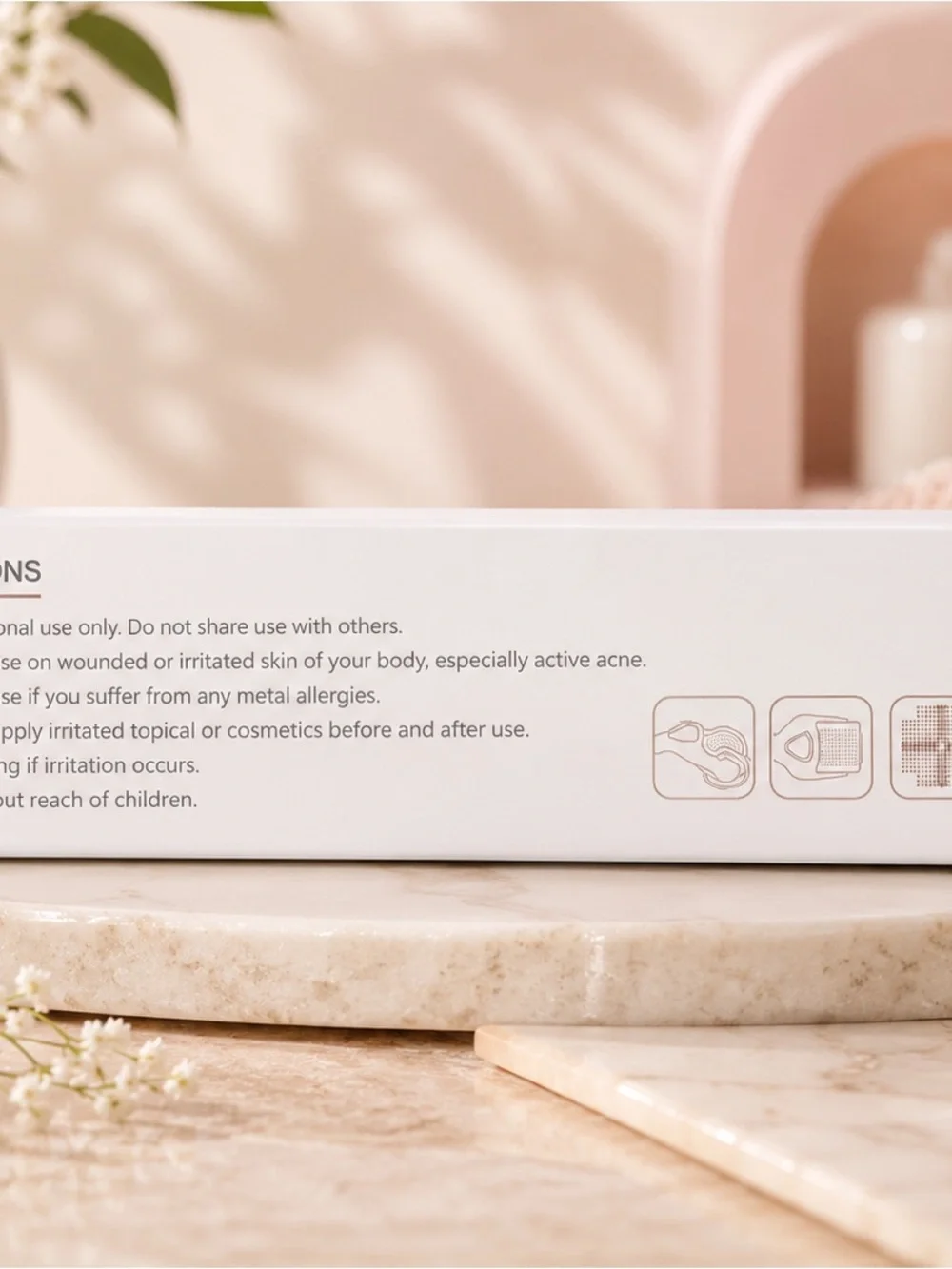 KOI BEAUTY 540S Titanium Microneedles - White
